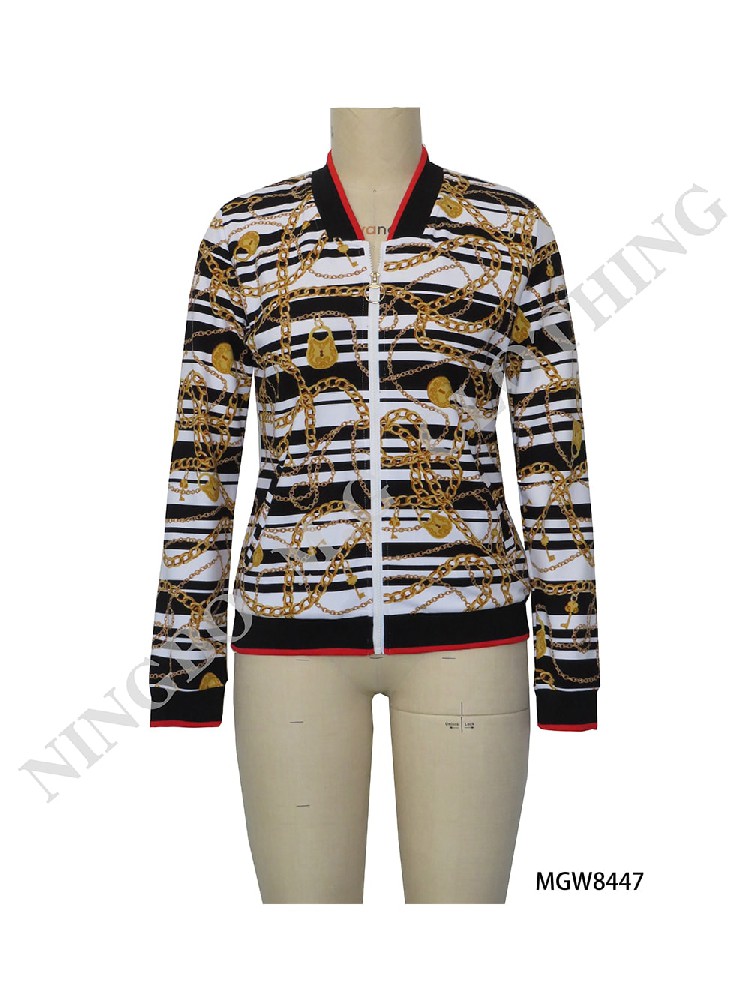 LADIES’ZIPPER-COAT1